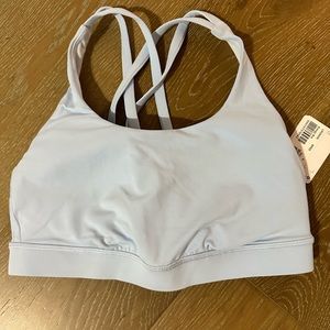 NWT Lululemon energy bra size 6